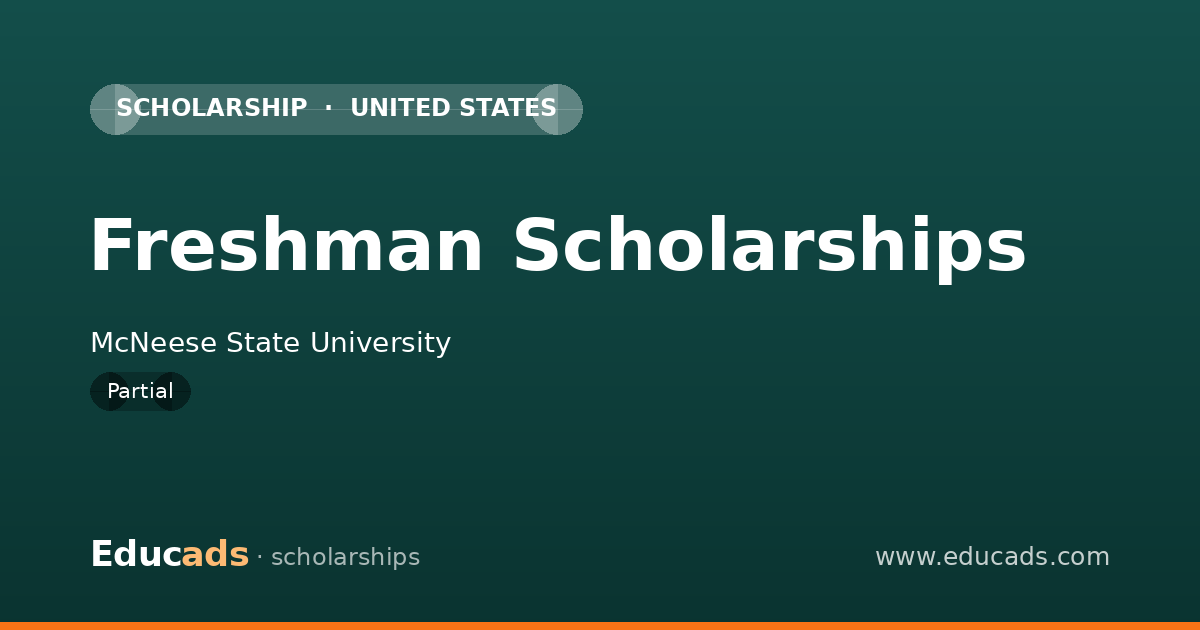 Freshman Scholarships scholarship
