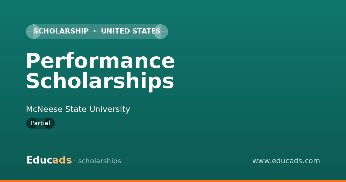 Performance Scholarships scholarship