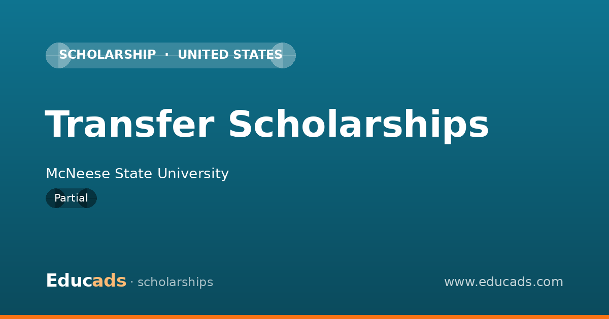 Transfer Scholarships scholarship