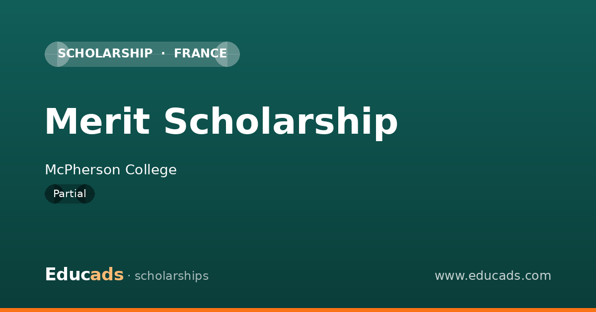 Merit Scholarship scholarship