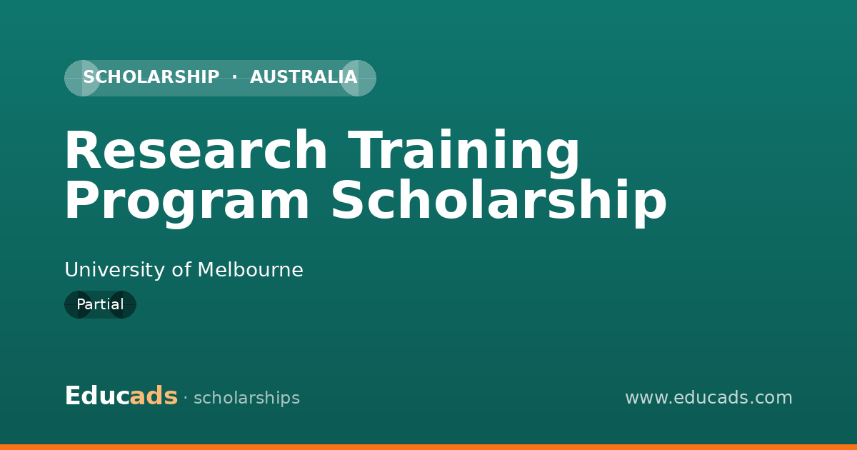 Research Training Program Scholarship scholarship