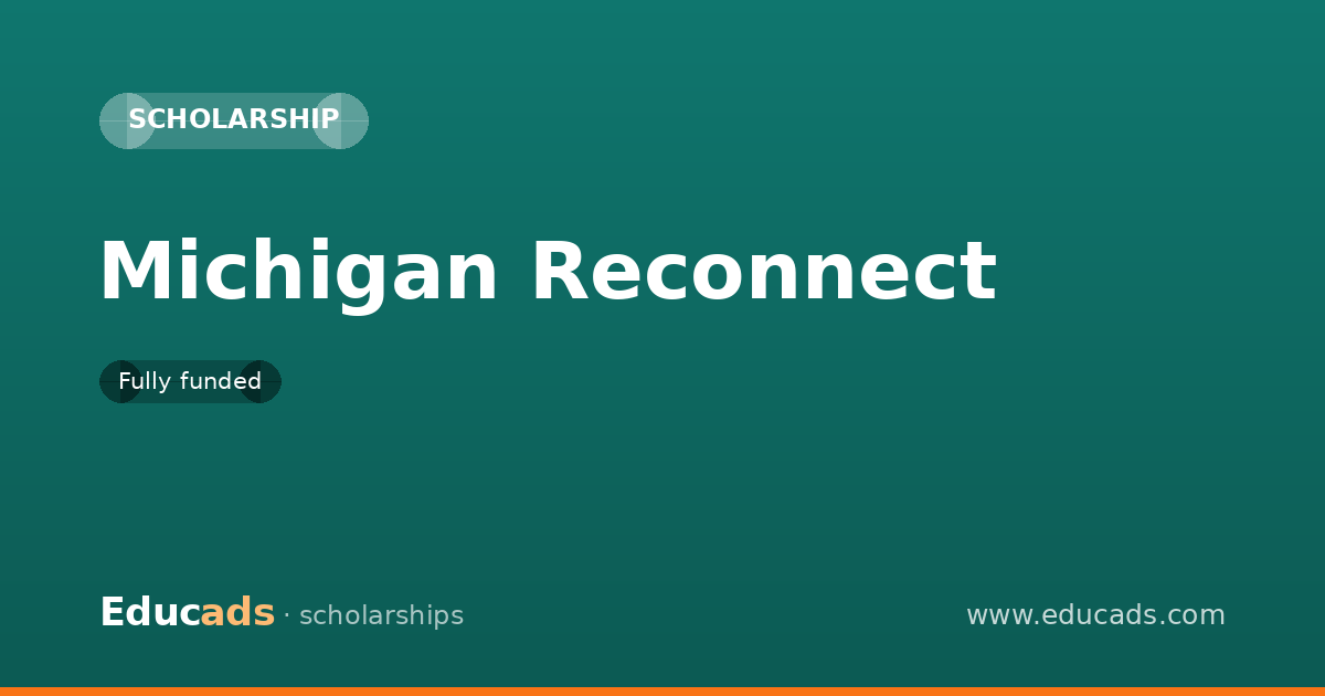 Michigan Reconnect scholarship