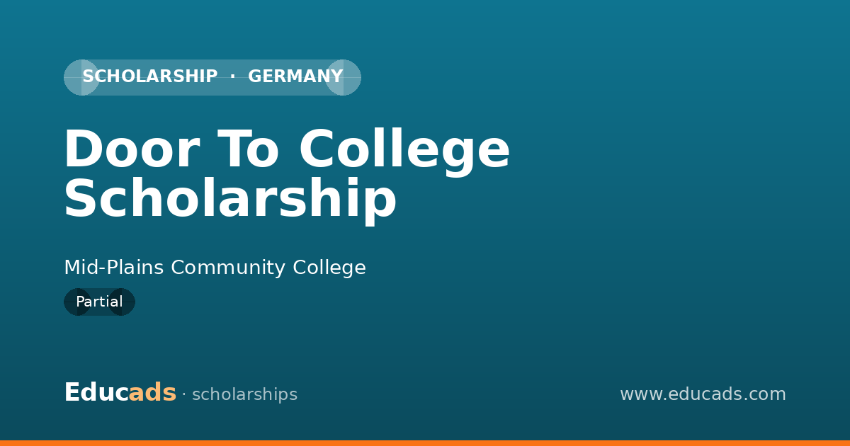 Door To College Scholarship scholarship