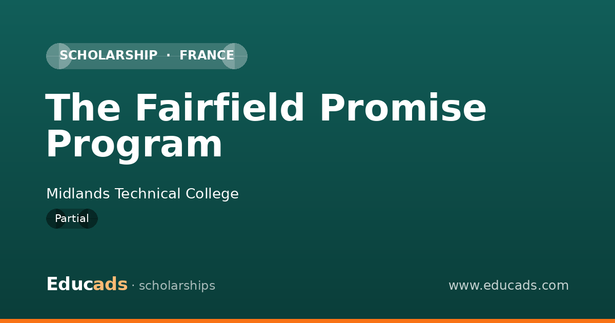 The Fairfield Promise Program scholarship