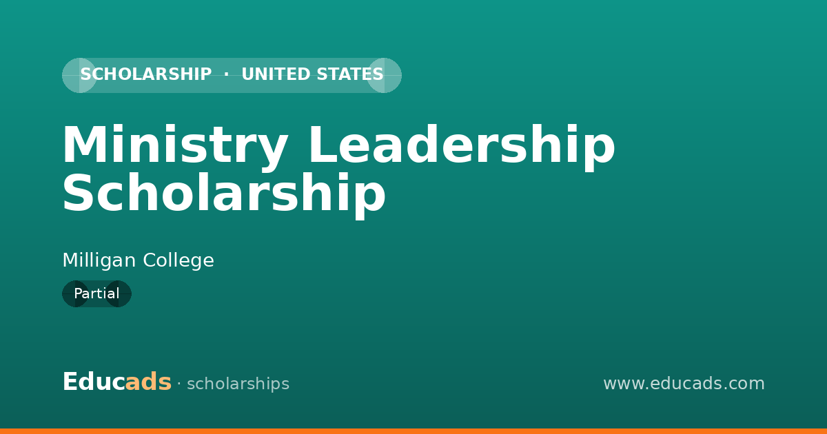 Ministry Leadership Scholarship scholarship