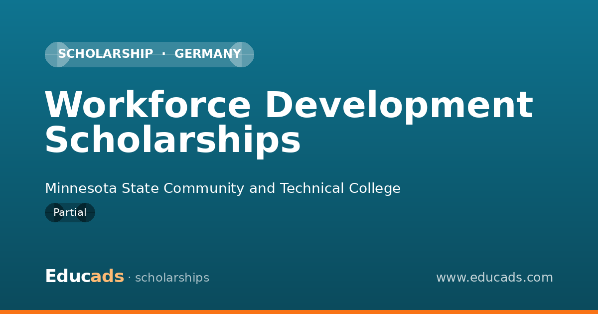 Workforce Development Scholarships scholarship