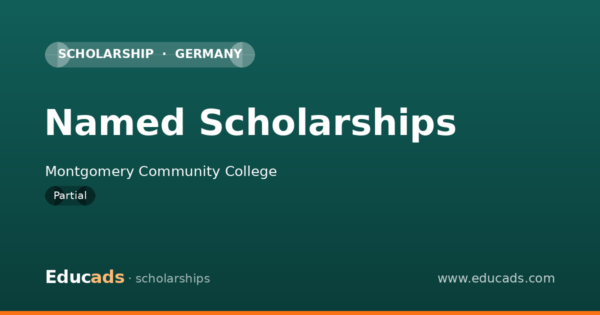 Named Scholarships scholarship