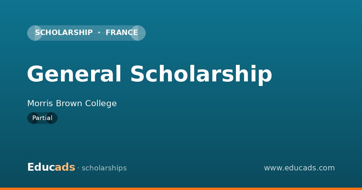 General Scholarship scholarship