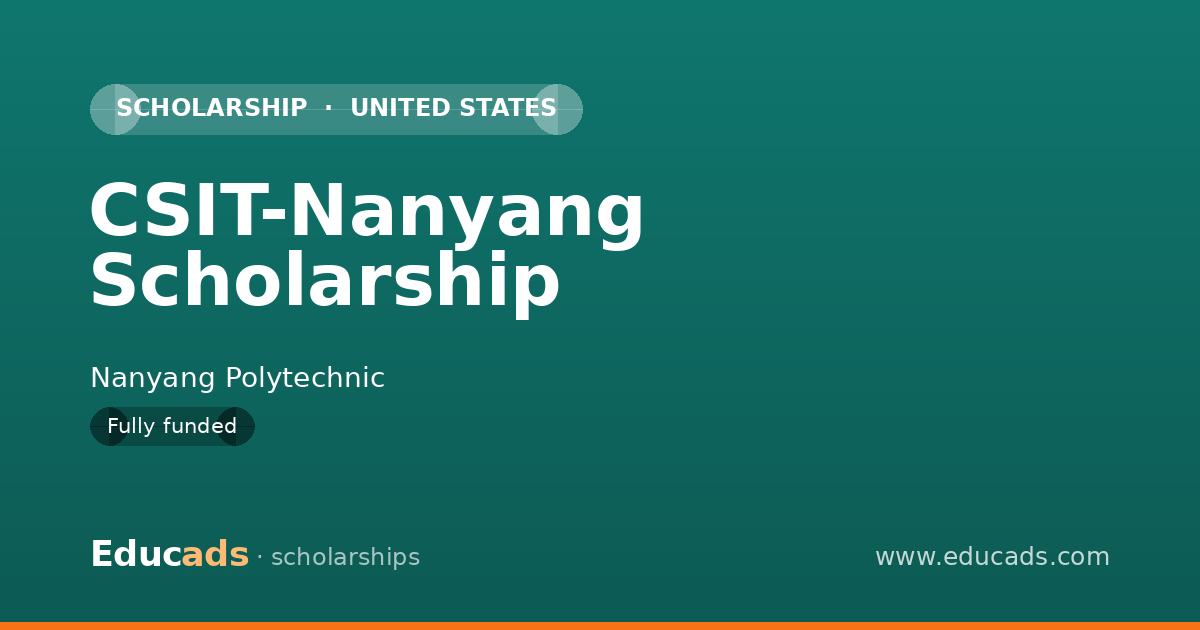 CSIT-Nanyang Scholarship scholarship