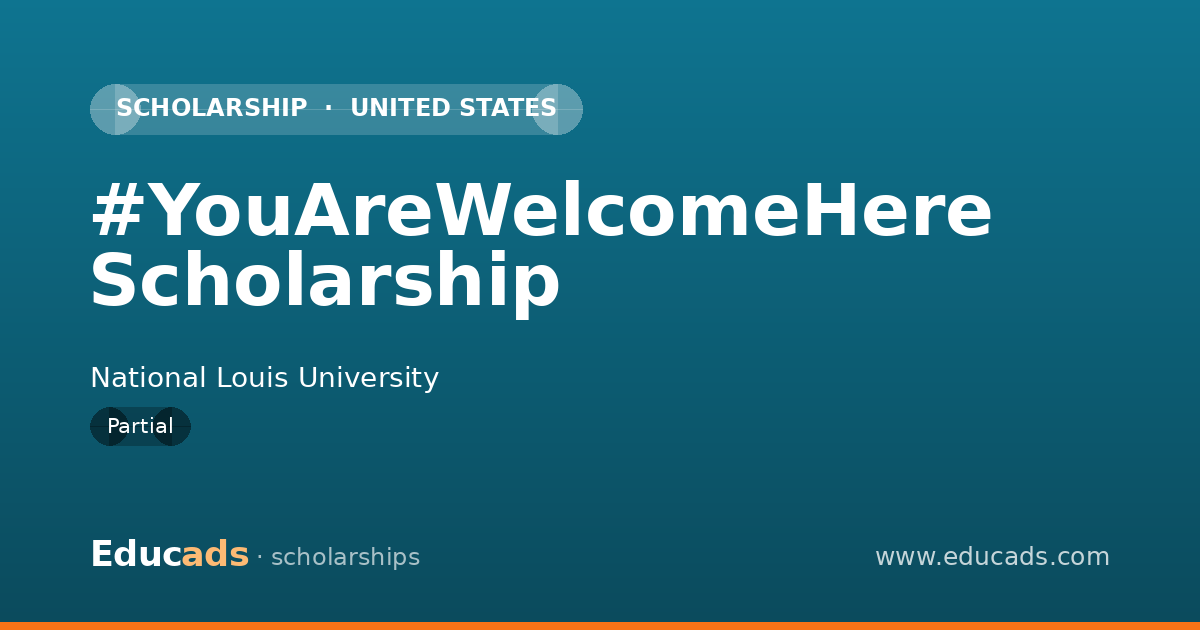#YouAreWelcomeHere Scholarship scholarship