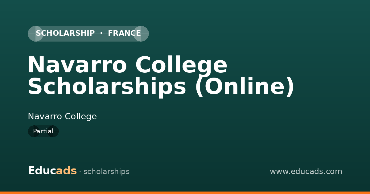 Navarro College Scholarships (Online) scholarship