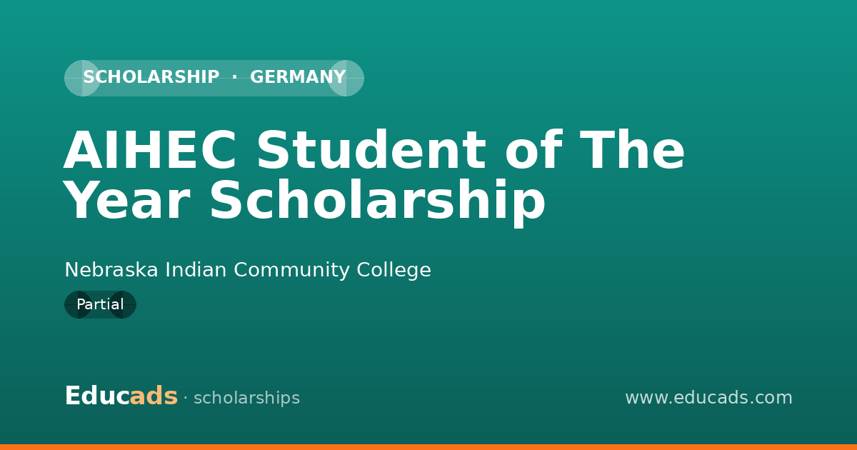 AIHEC Student of The Year Scholarship scholarship