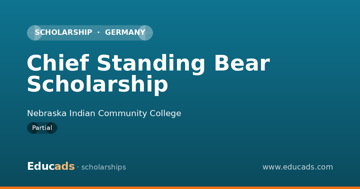 Chief Standing Bear Scholarship scholarship