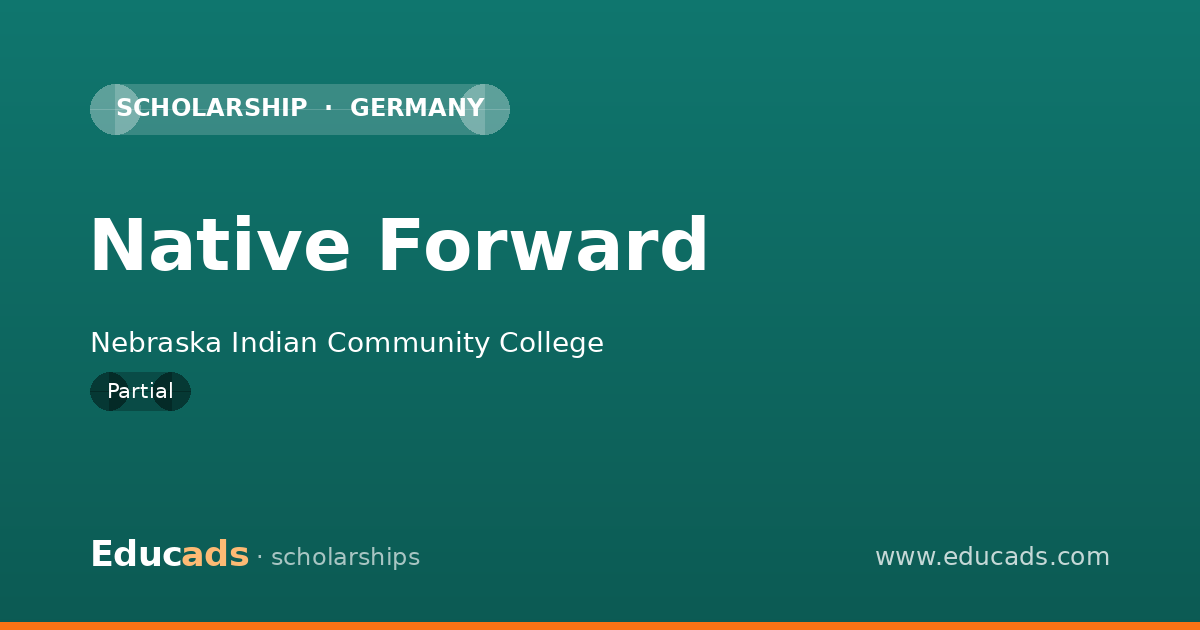 Native Forward scholarship