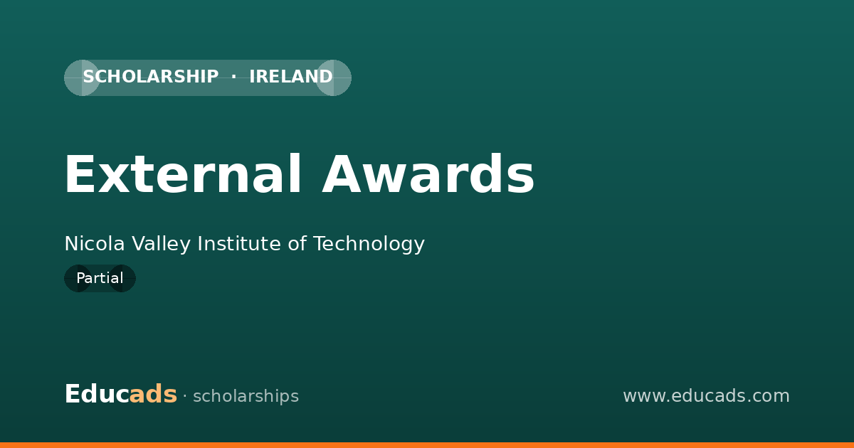 External Awards scholarship