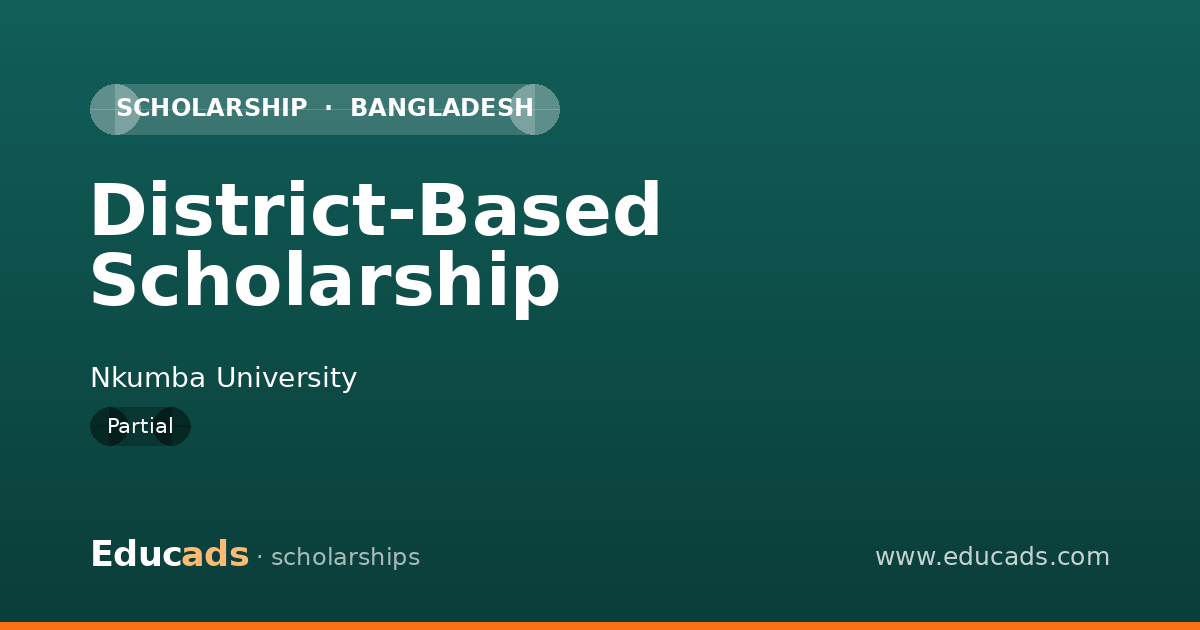 District-Based Scholarship scholarship