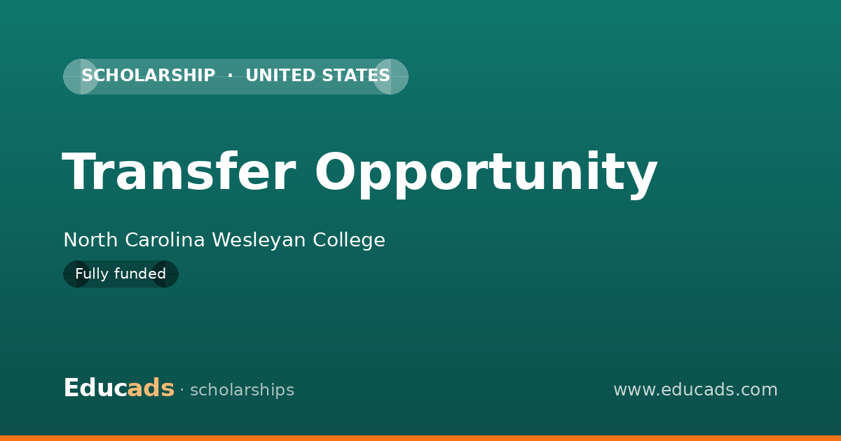 Transfer Opportunity scholarship