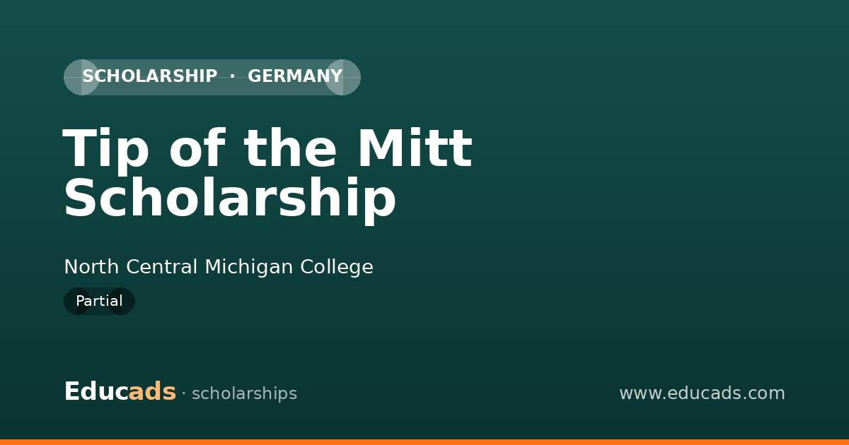 Tip of the Mitt Scholarship scholarship