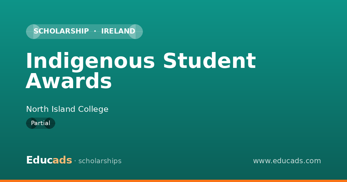 Indigenous Student Awards scholarship
