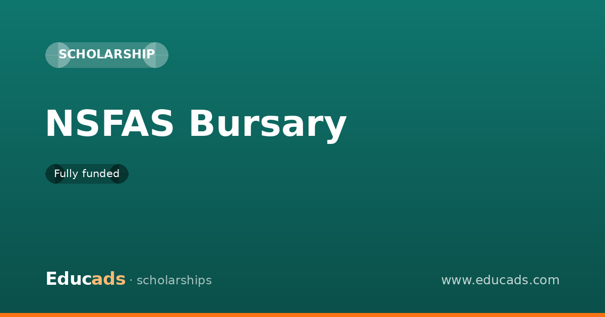 NSFAS Bursary scholarship