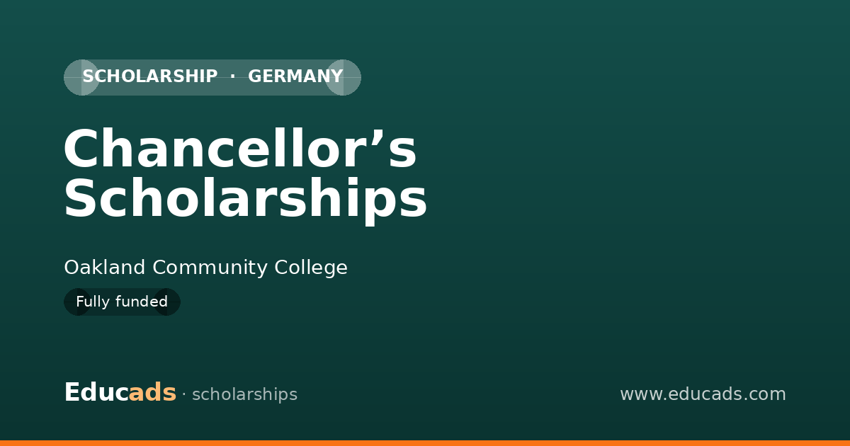 Chancellor’s Scholarships scholarship