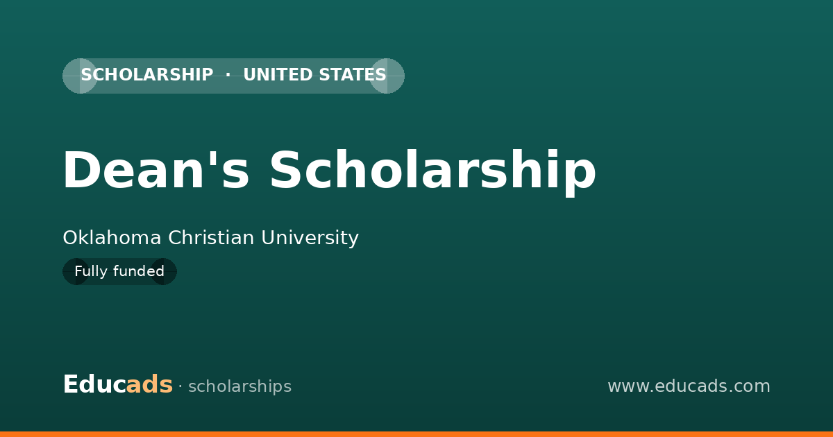 Dean's Scholarship scholarship