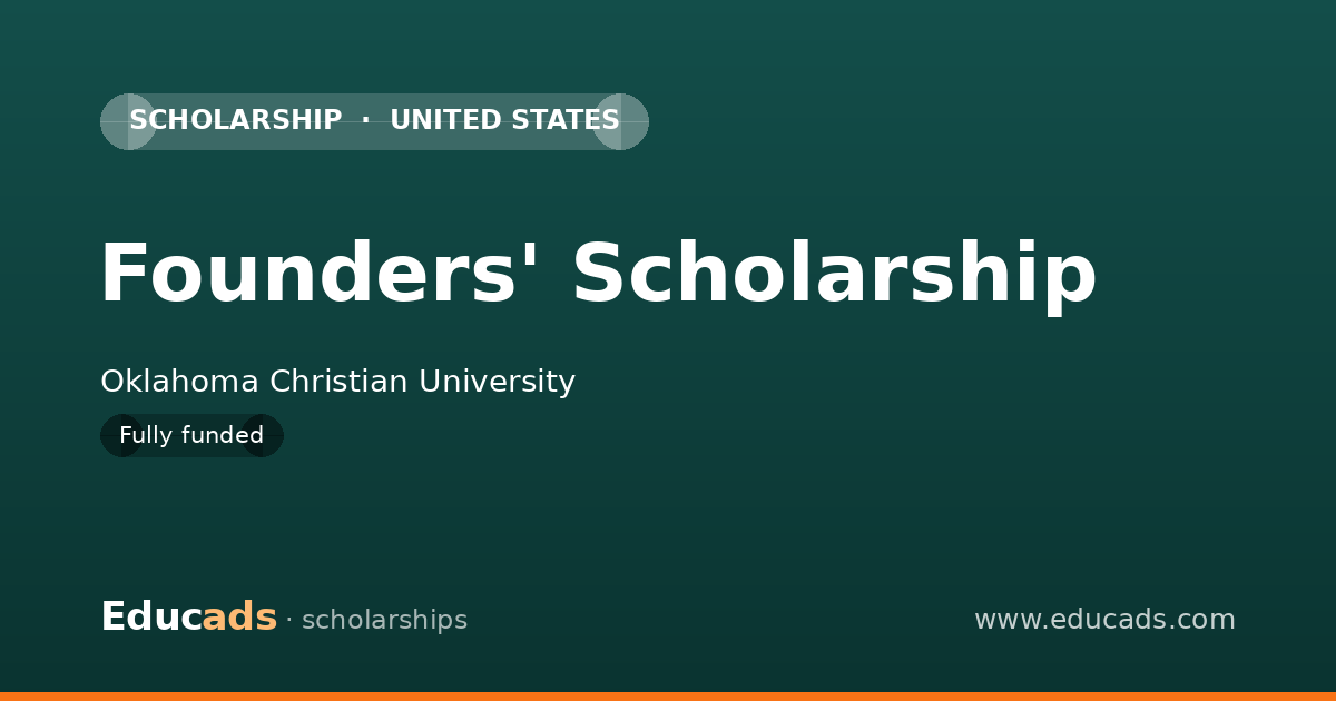 Founders' Scholarship scholarship
