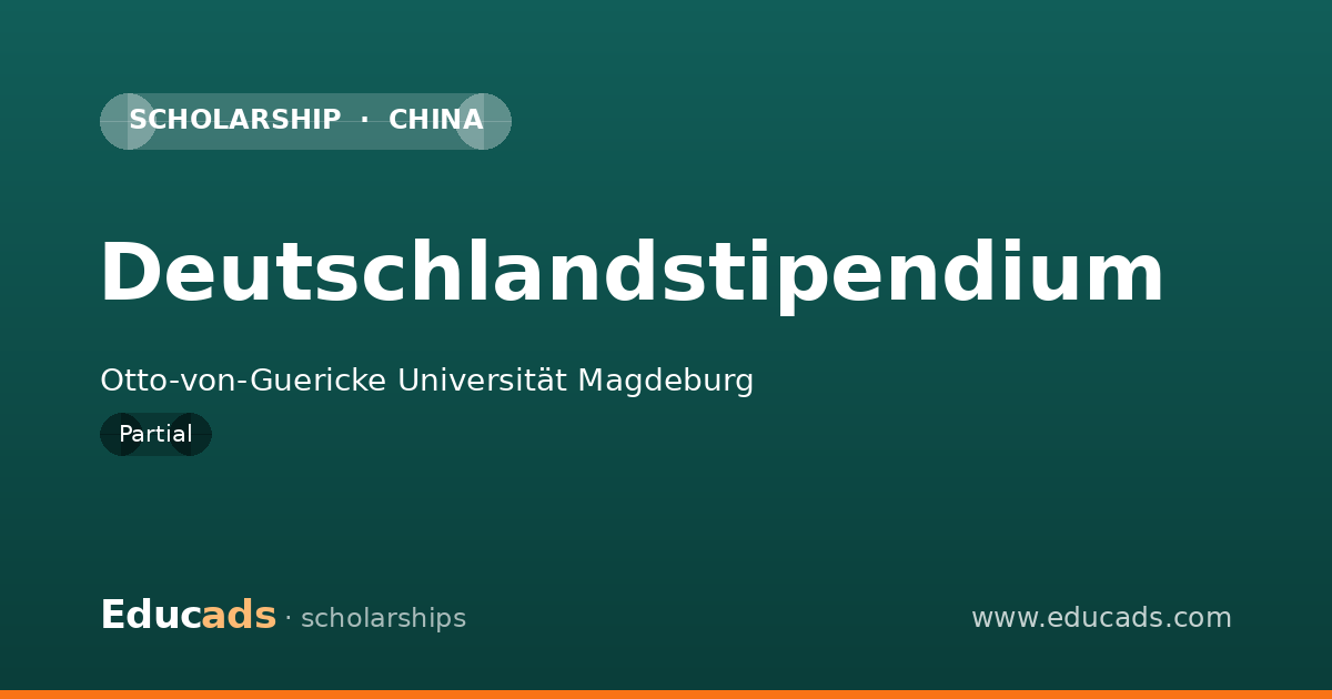 Deutschlandstipendium scholarship