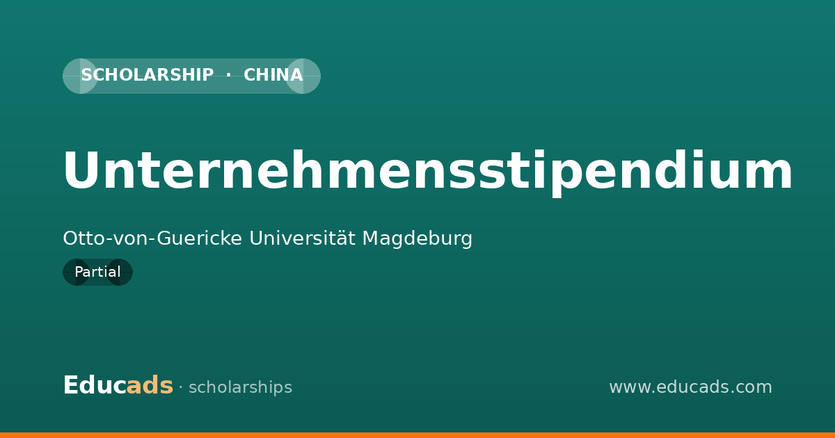 Unternehmensstipendium scholarship