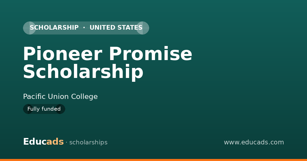 Pioneer Promise Scholarship scholarship