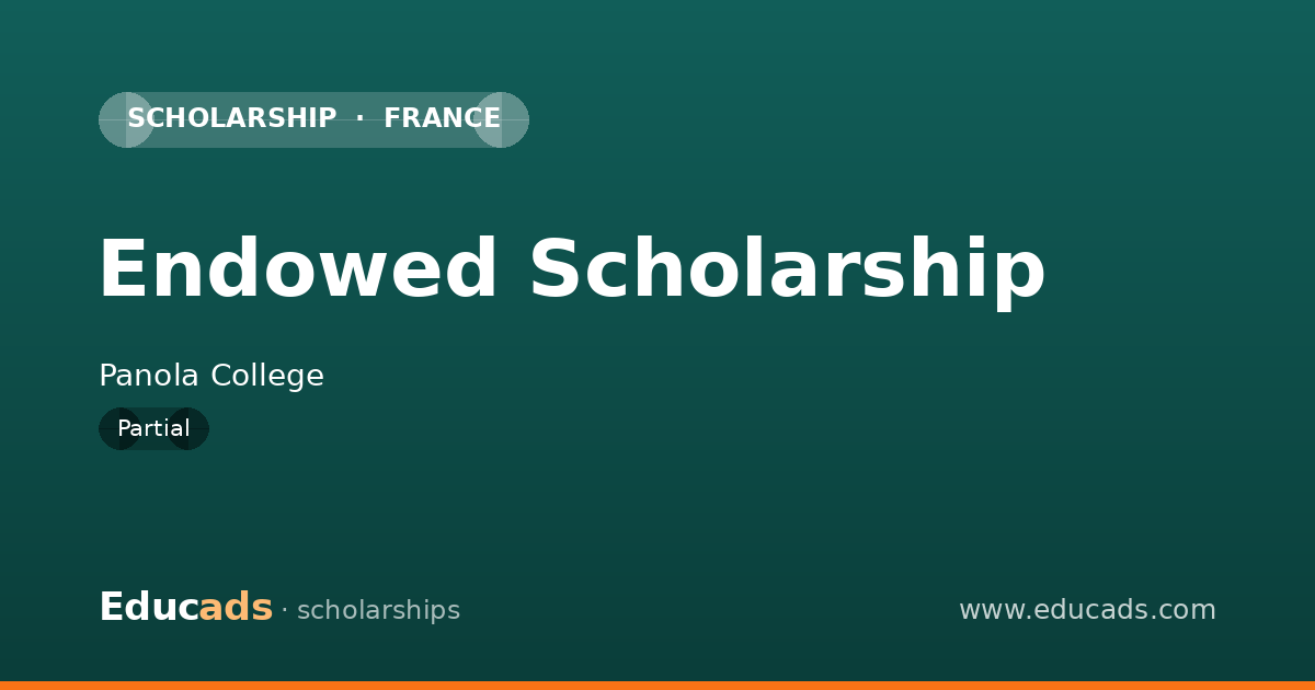Endowed Scholarship scholarship