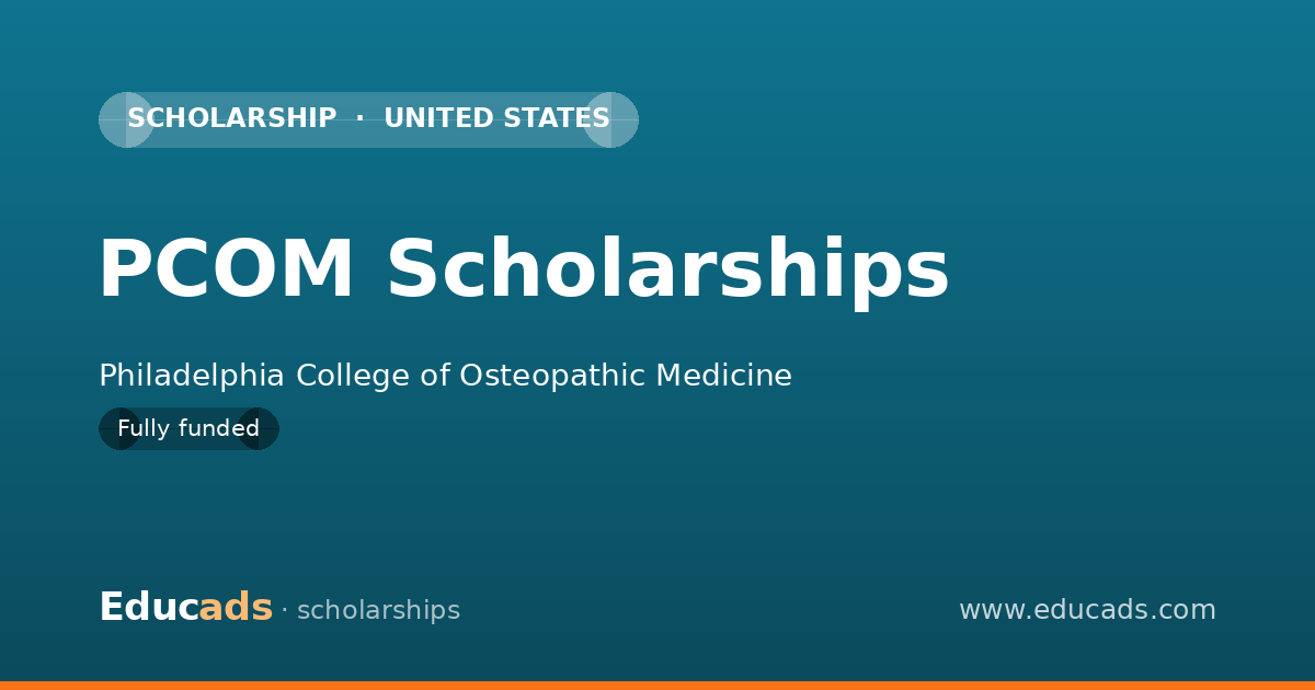 PCOM Scholarships scholarship