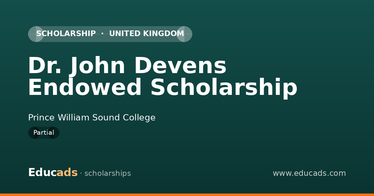 Dr. John Devens Endowed Scholarship scholarship