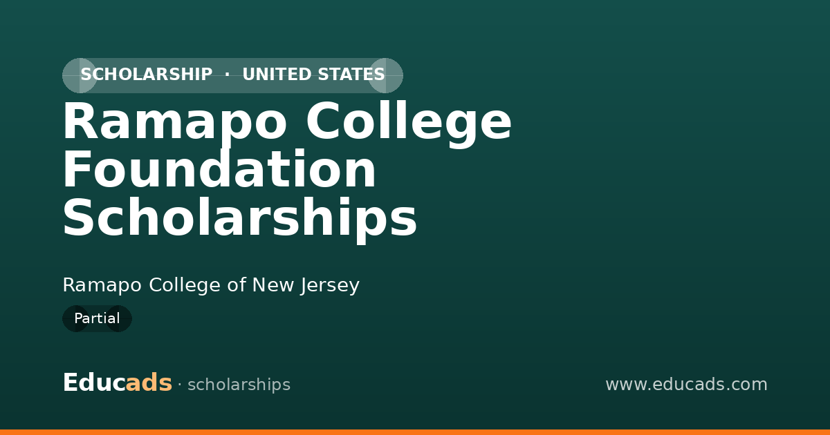 Ramapo College Foundation Scholarships scholarship