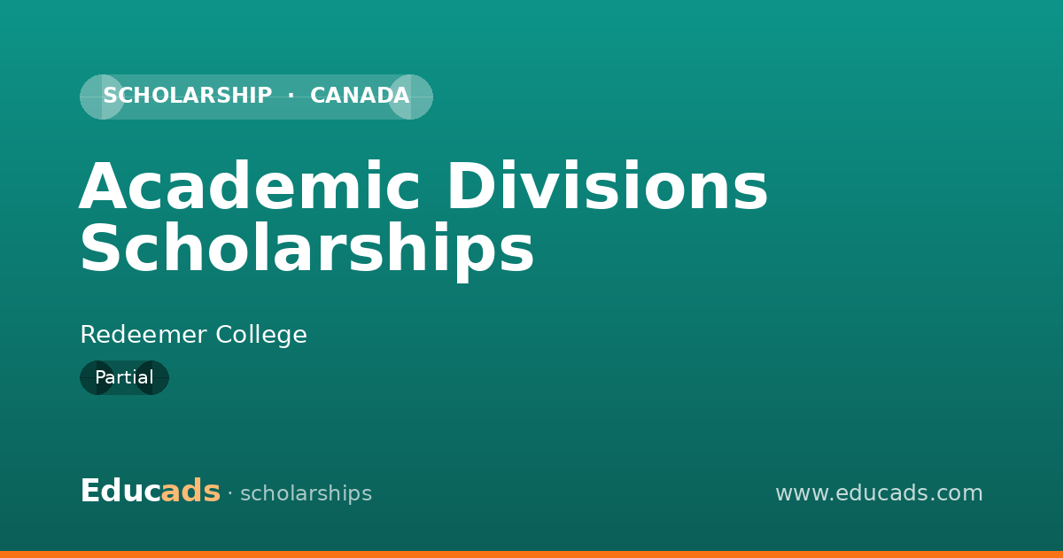 Academic Divisions Scholarships scholarship