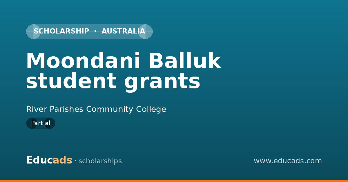 Moondani Balluk student grants scholarship