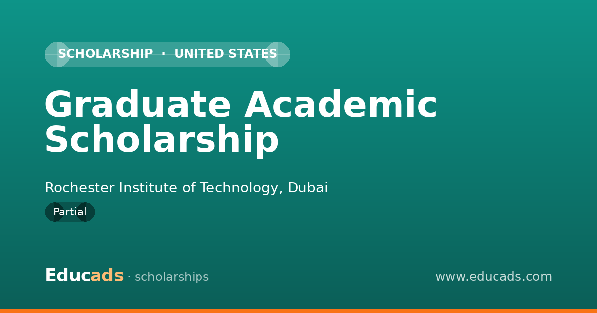Graduate Academic Scholarship scholarship