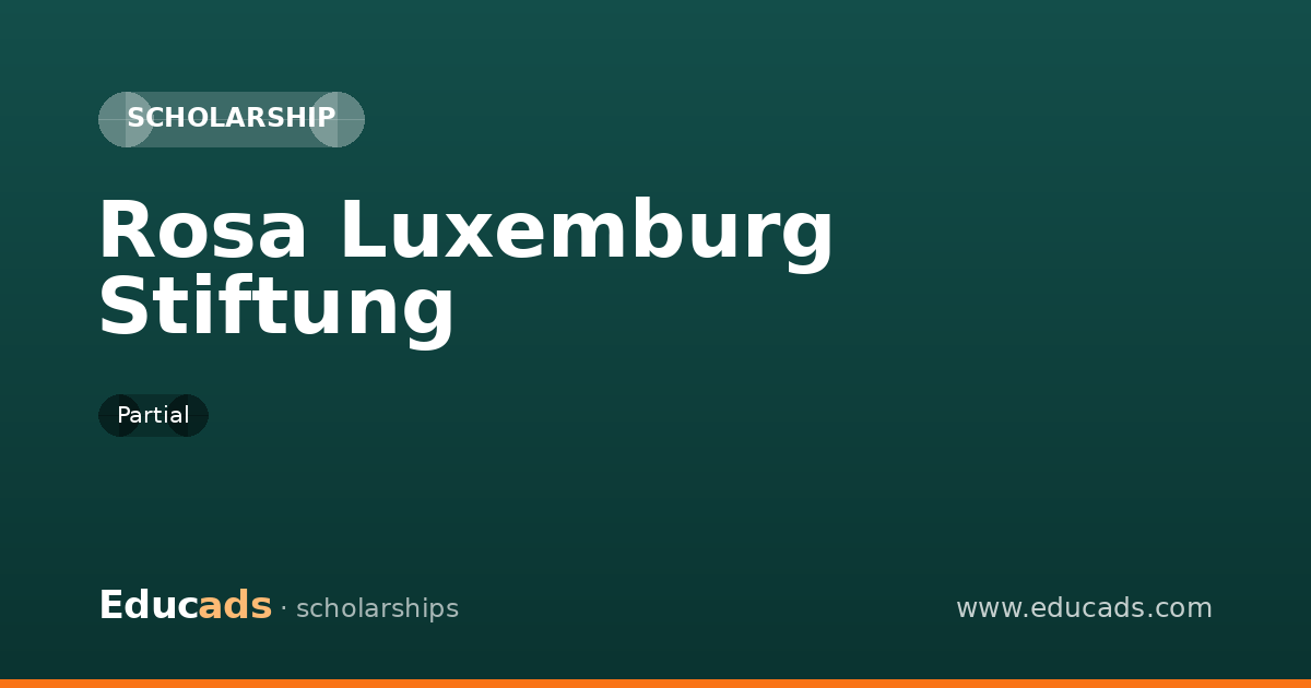 Rosa Luxemburg Stiftung scholarship