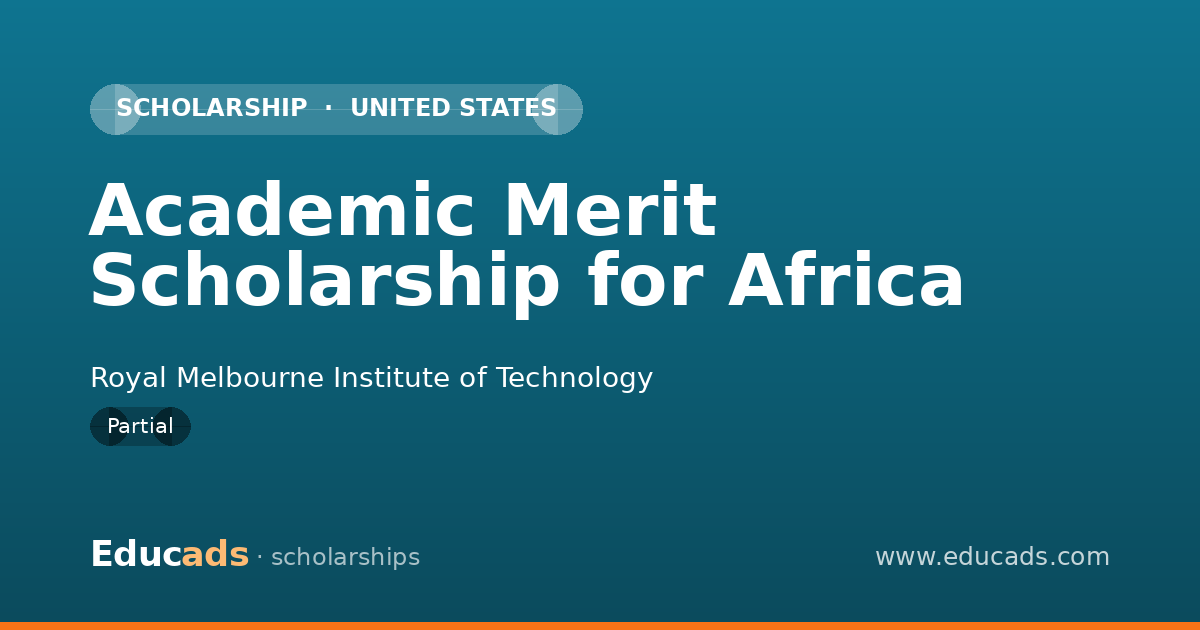 Academic Merit Scholarship for Africa scholarship