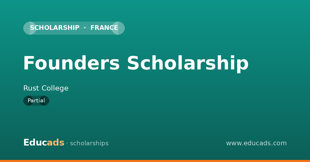 Founders Scholarship scholarship