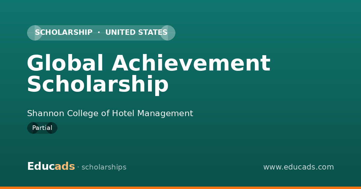 Global Achievement Scholarship scholarship