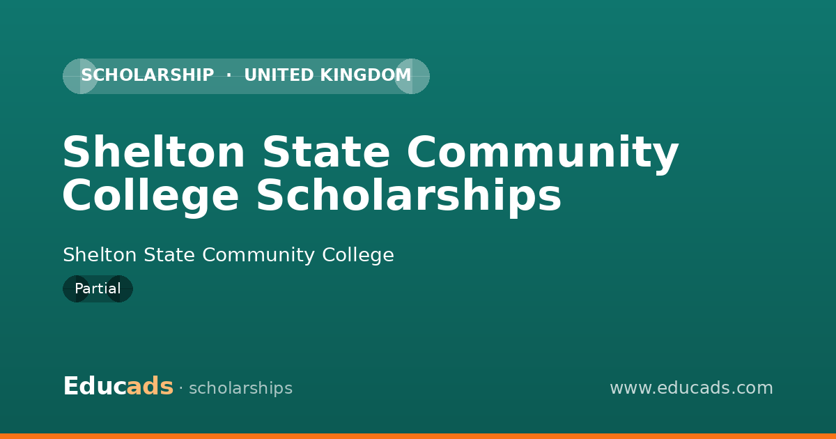 Shelton State Community College Scholarships scholarship