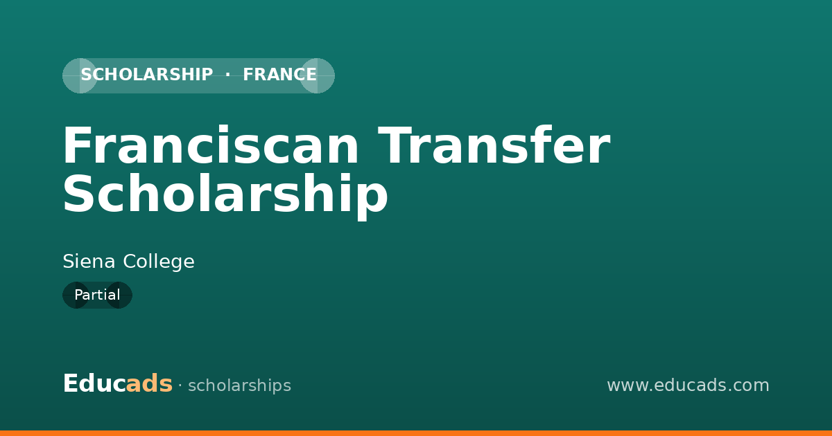 Franciscan Transfer Scholarship scholarship