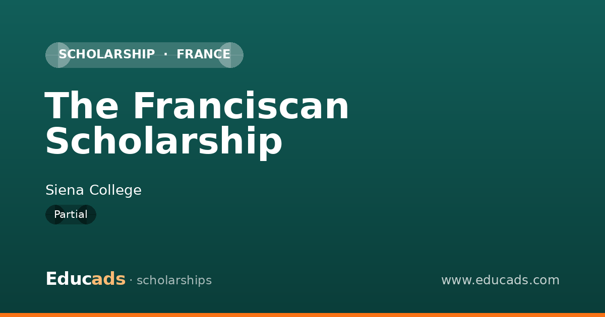 The Franciscan Scholarship scholarship