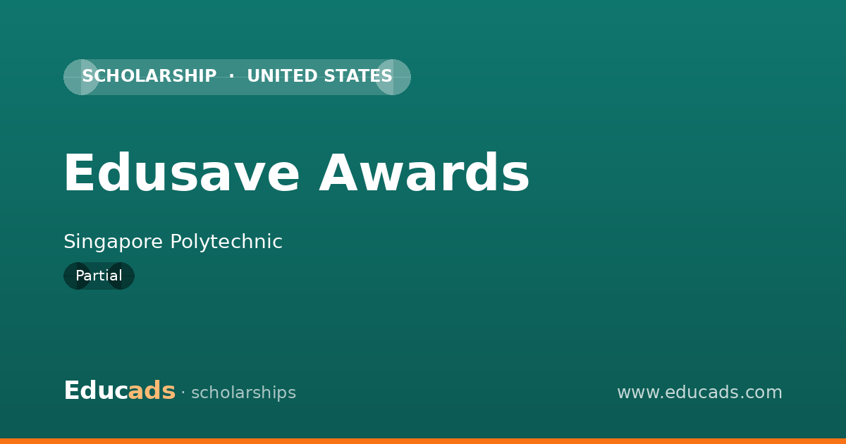 Edusave Awards scholarship