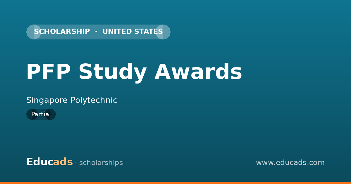 PFP Study Awards scholarship