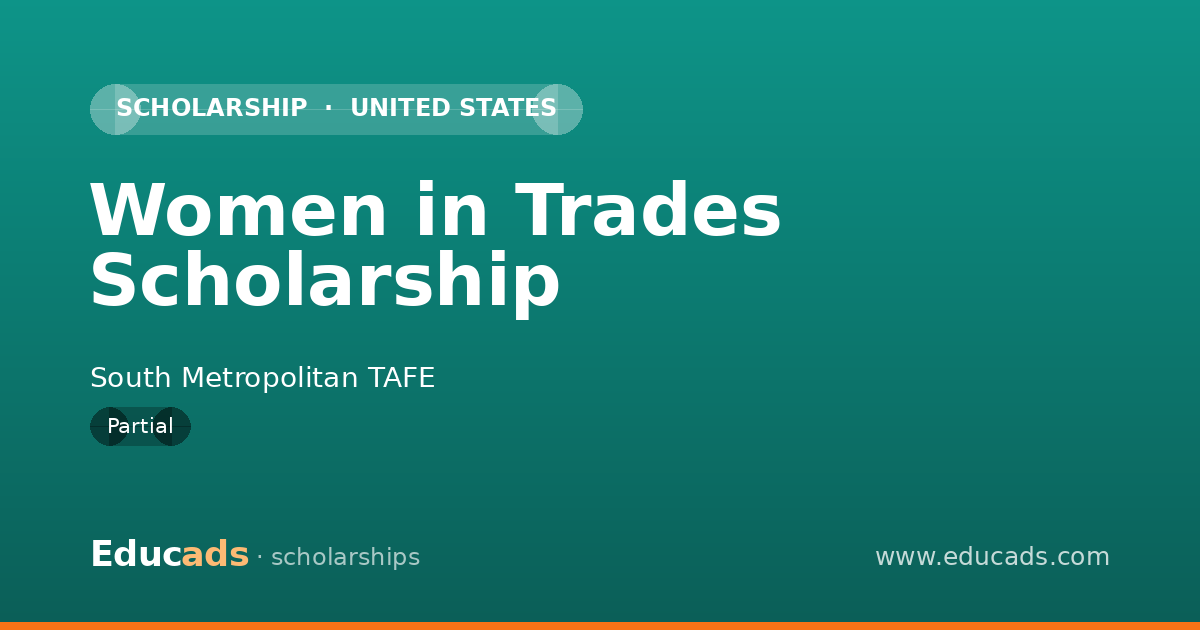 Women in Trades Scholarship scholarship