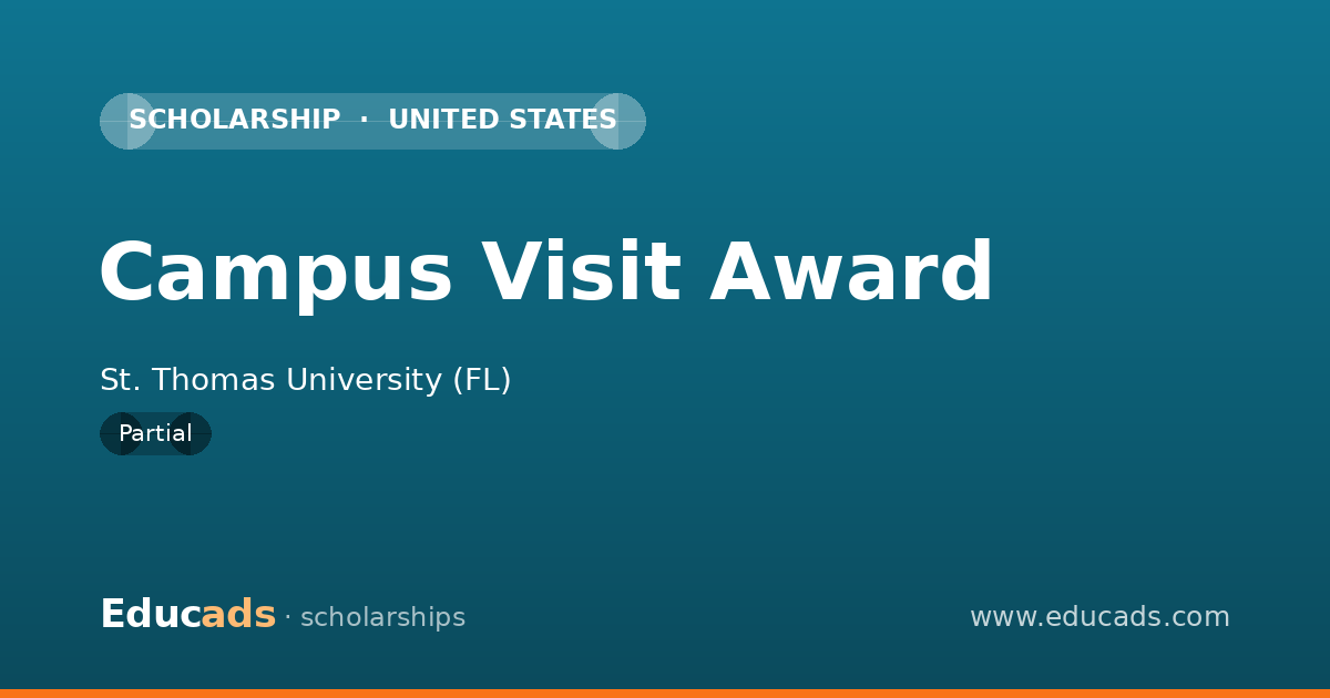 Campus Visit Award scholarship