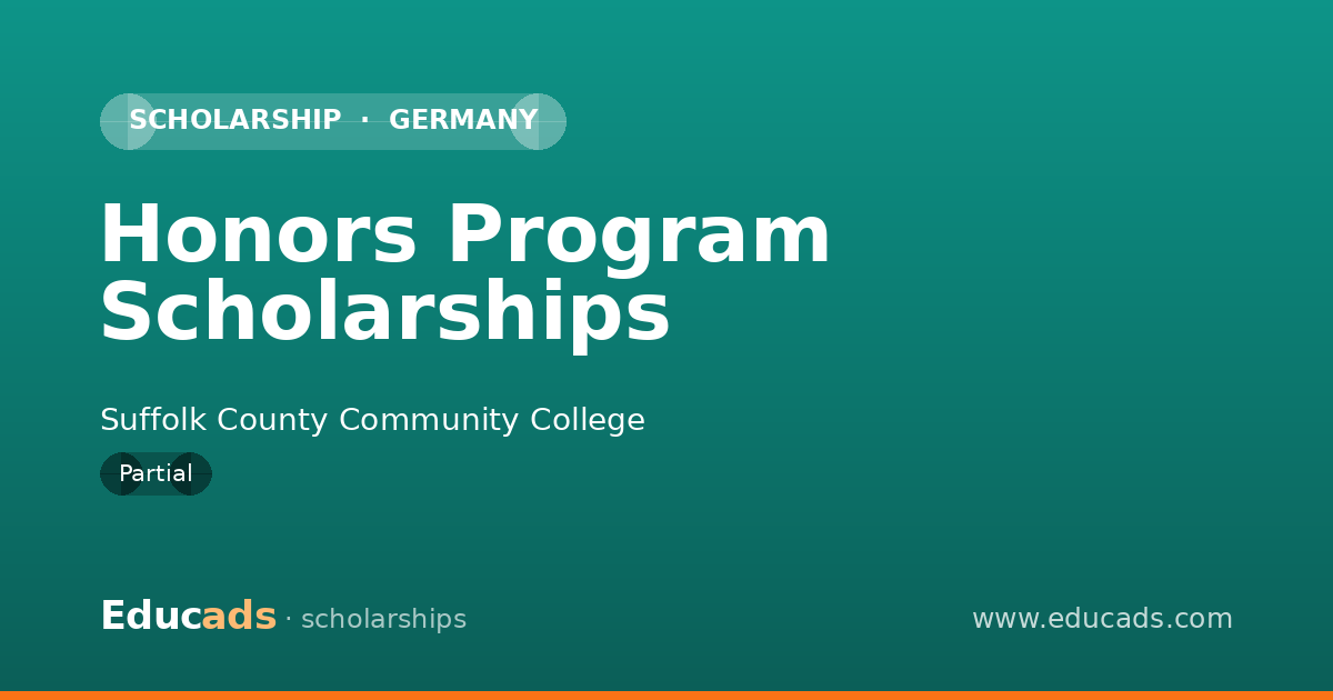 Honors Program Scholarships scholarship