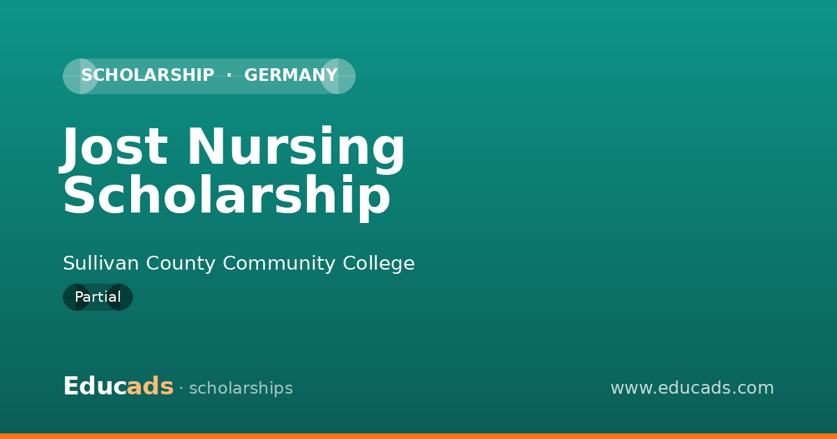 Jost Nursing Scholarship scholarship